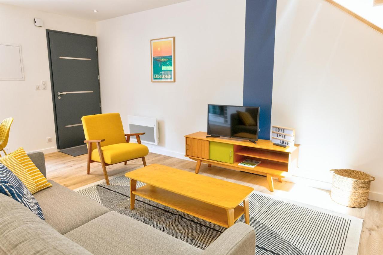 Port De Sainte-Marine : L'Ilot - Duplex & Terrasse Apartment Combrit ภายนอก รูปภาพ